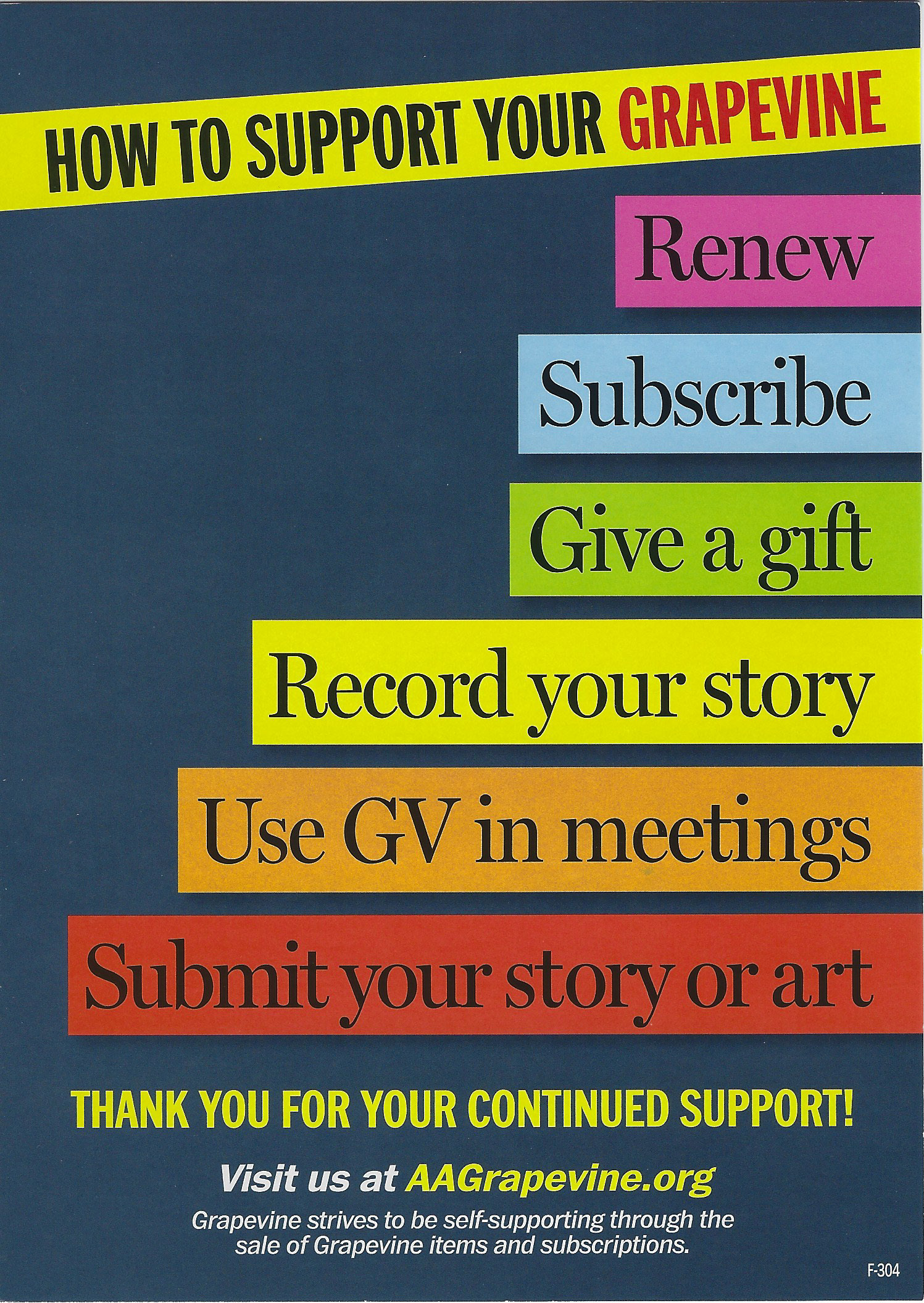 Grapevine Alcoholics Anonymous of Rockland County