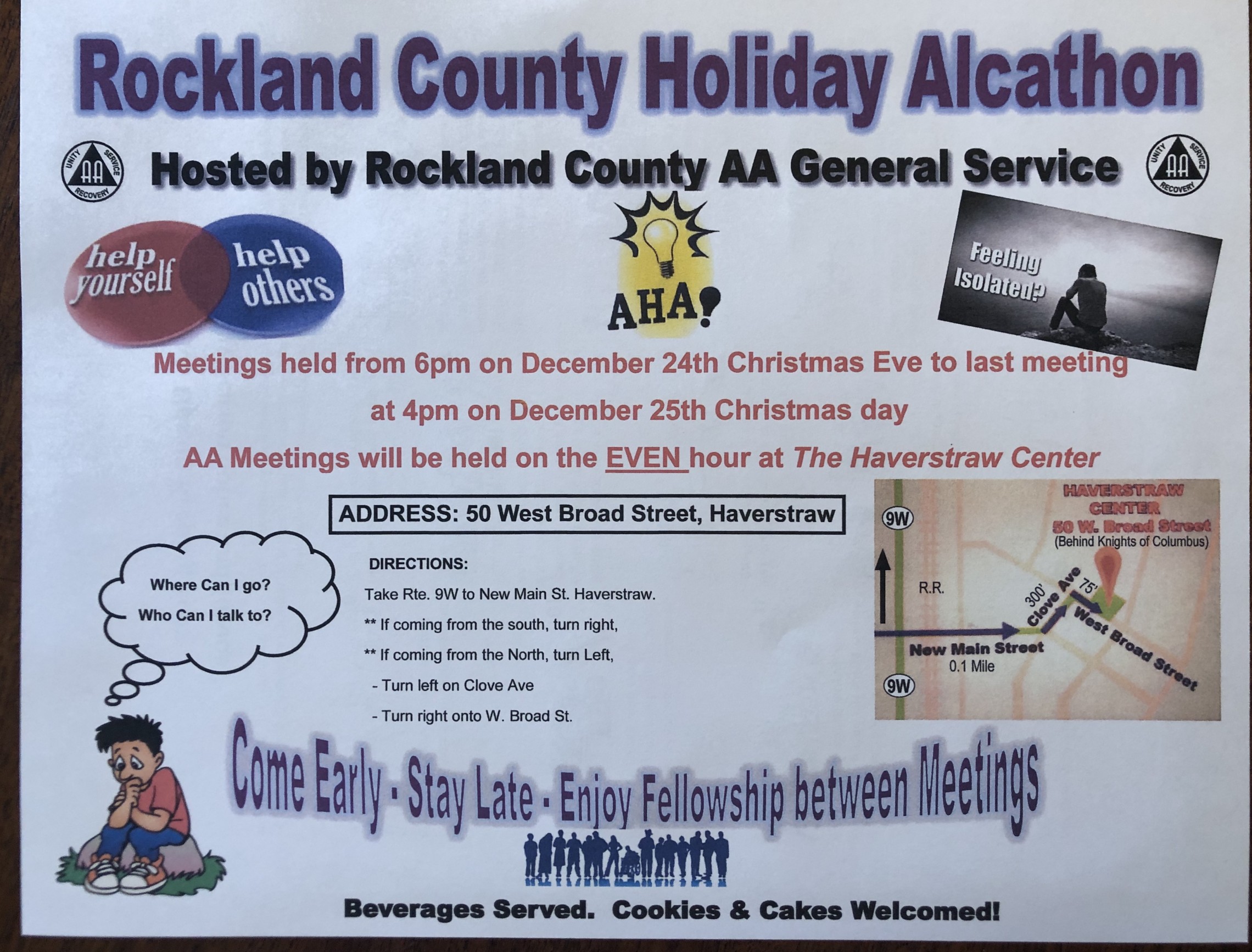 Month View Events October 2023 Alcoholics Anonymous of Rockland County